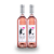 Combo Vinho Rosé Brasileiro Fausto Pizzato Merlot 2 Garrafas750ml - Imagem 1