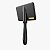Rasqueadeira Premium Reta Grande Pinos Firmes Black Propetz - Imagem 2