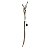 Tesoura para Tosa Profissional Curva 7.5" Chrome 440C Premium - Imagem 2