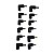 Fonte para Notebook - 12 Plugs - KNUP - Imagem 2