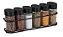 Conjunto Com 6 Porta Condimentos De Parede Arthi Black - Imagem 1