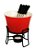 Conjunto Fondue 6 Pçs Antiaderente Vermelho 4 Pessoas - Imagem 3