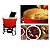 Conjunto Fondue 6 Pçs Antiaderente Vermelho 4 Pessoas - Imagem 5