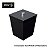 Lixeira Para Banheiro Cozinha Linha Black Premium Cesto 6,5l - Imagem 3