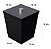 Lixeira Para Banheiro Cozinha Linha Black Premium Cesto 6,5l - Imagem 2