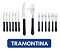 Kit Restaurante 24 Talheres Tramontina 12 Garfos + 12 Facas - Imagem 2