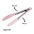 Pegador Inox C/ Ponta Em Silicone Rosa 23cm - Imagem 2