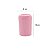 Kit Porta Algodão e Porta Sabonete Liquido + Lixeira - Rosa - Imagem 3