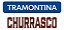Jogo Churrasco Tabua Garfo Trinchante Faca Inox Tramontina - Imagem 5
