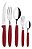 Faqueiro Ipanema Inox 30 Pçs Tramontina Vermelho 23398/788 - Imagem 2