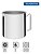 Fervedor Aço Inox 12cm Tramontina - Imagem 2