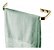 Toalheiro Porta Toalha Parede Banheiro 22cm Dourado Future - Imagem 1