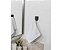 Kit Banheiro Lavabo Preto Fosco Ventosa 06 Peças Future - Imagem 5