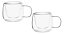 Jogo De Xícaras Caneca Parede Dupla 2 Unidades Mimo Style - Imagem 1