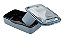 Marmita Lunch Box Cinza Com Preto Electrolux Com Divisoria - Imagem 5