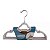 Cabide Infantil Veludo Cinza Carrinho 20pcs - Imagem 2