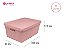 3 Caixa Organizadora Multiuso  Decorativa Juta 15 L Rosa - Imagem 2