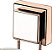 Porta Sabonete Saboneteira Rose Gold De Banheiro Ventosa - Imagem 2