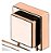 Suporte Porta Toalha Duplo Com Ventosa Rose Gold Future 8054 - Imagem 2