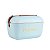 Caixa Térmica Polarbox Premium Retro 12l - Celeste E Marrom - Imagem 1