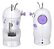 Mini Máquina De Costura Reta Portátil Branca 110v/220v - Imagem 4