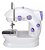 Mini Máquina De Costura Reta Portátil Branca 110v/220v - Imagem 1