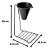 Suporte Para Coador De Café Metal Preto Arthi - Imagem 2