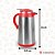 Garrafa Termica Aço Inox Camelia 1 Litro Termopro Vermelho - Imagem 3