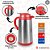 Garrafa Termica Aço Inox Camelia 1 Litro Termopro Vermelho - Imagem 2