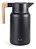 Garrafa Bule Térmica Wood Fashion 1000ml Termopro Café Preta - Imagem 1
