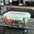 Pote Organizador Vidro Borossilicato Hermético Marmita 600ml - Imagem 6
