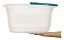 Balde Oval 14 Litros De Limpeza Transparente Hydrus Sanremo - Imagem 2