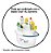 Organizador Produto Limpeza Balaio Oval 6l C/ Alça Sanremo - Imagem 3