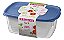 Pote Plástico Conjunto 10 Un. Sanremo 3,5l 360ml 280ml - Imagem 6