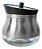 Açucareiro De Luxo Aço Inox Com Tampa E Colher 9x9 Cm - Imagem 7