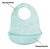 Babador Infantil De Silicone Cata Migalhas Azul - Imagem 3