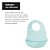 Babador Infantil De Silicone Cata Migalhas Azul - Imagem 2