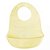 Babador Infantil De Silicone Cata Migalhas Amarelo - Imagem 1