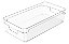 Organizador De Armários Clear 30 X 15 X 7cm Oc200nt - Ou - Imagem 1