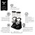 Dispenser P/ Cereais Duplo Redondo Preto 1,5 Lts Mimo Style - Imagem 4