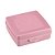 Sanduicheira Para Pão De Forma Lanche Plástico Rosa - Imagem 1