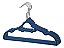 Kit 5 Cabides D Veludo Infantil Carrinho Azul Ultrafino Slim - Imagem 4