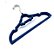 Kit 5 Cabides D Veludo Infantil Carrinho Azul Ultrafino Slim - Imagem 5