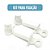 Assento Sanitário Almofadado Banheiro Comfy Branco - Imagem 8