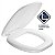 Assento Sanitário Almofadado Banheiro Comfy Branco - Imagem 9