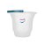 Balde 12 Litros De Limpeza Transparente Hydrus Sanremo - Imagem 2
