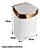 Lixeira Pia Rose Gold Future 521bcr - Imagem 4
