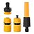 Conjunto Esguicho Bico Engate Rápido 4 Peças Verde / Amarelo - Imagem 1
