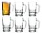 Kit 24 Canecas Chopp De Vidro 360ml Cerveja Restaurante Bar - Imagem 2