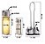 Kit Porta Azeite Galheteiro Tempero Inox Saleiro Vidro 4 Pcs - Imagem 8